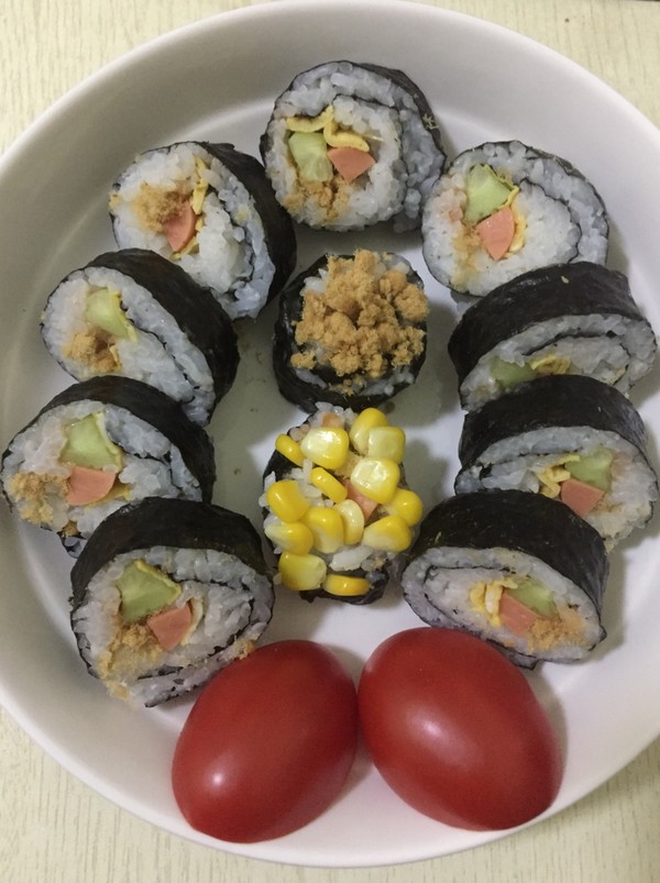 如何在短时间内完成寿司卷制作