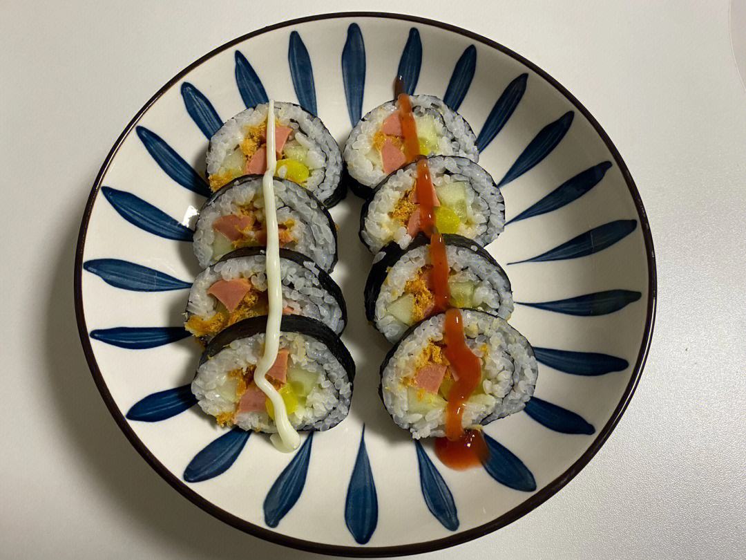 简单有趣的儿童寿司制作