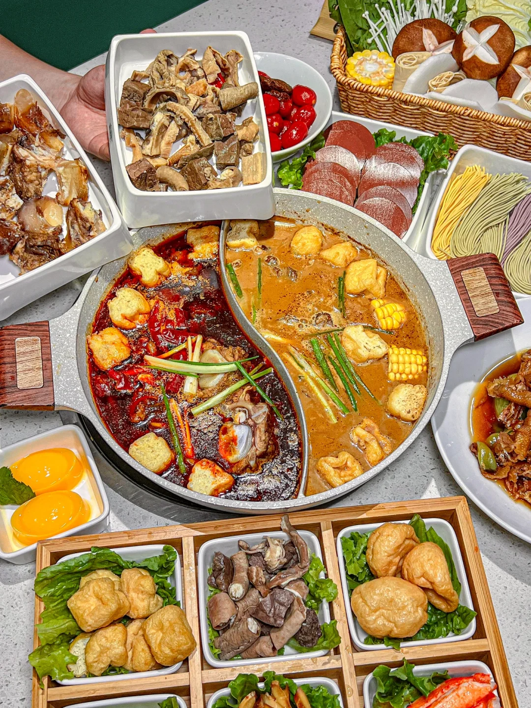 节日火锅中适合的糖类调味